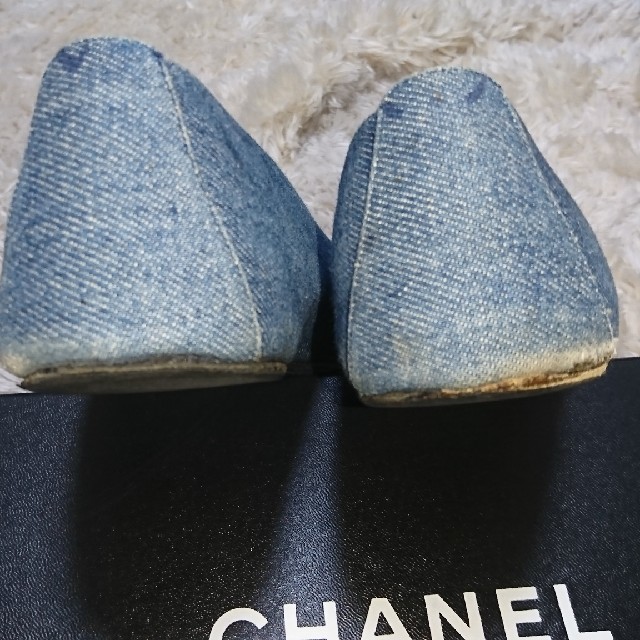 CHANEL(シャネル)の今週限定 お値下げ✨更に、お値下げ‼️シャネル 人気の デニムのシューズ‼️ レディースの靴/シューズ(バレエシューズ)の商品写真