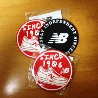 ニューバランス(New Balance)のnew balanceニューバランス(ノベルティグッズ)コースター 2枚2セット(収納/キッチン雑貨)