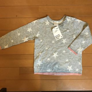 エイチアンドエム(H&M)のH&M 星柄セーター 80cm(ニット/セーター)