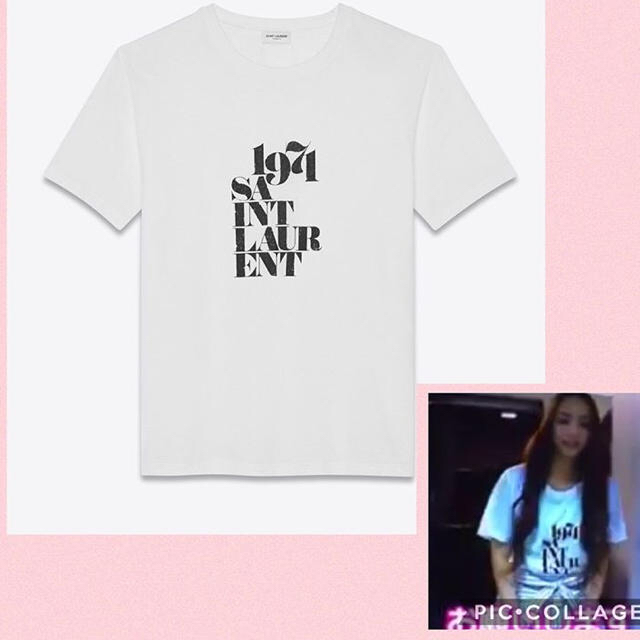 Saint Laurent(サンローラン)のSな様専用 サンローラン 安室奈美恵 着用 レディースのトップス(Tシャツ(半袖/袖なし))の商品写真