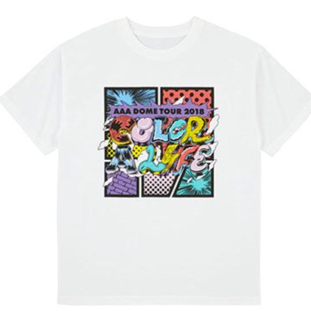 AAA  COLOR A LIFE  Tシャツ エンタメ/ホビーのタレントグッズ(ミュージシャン)の商品写真