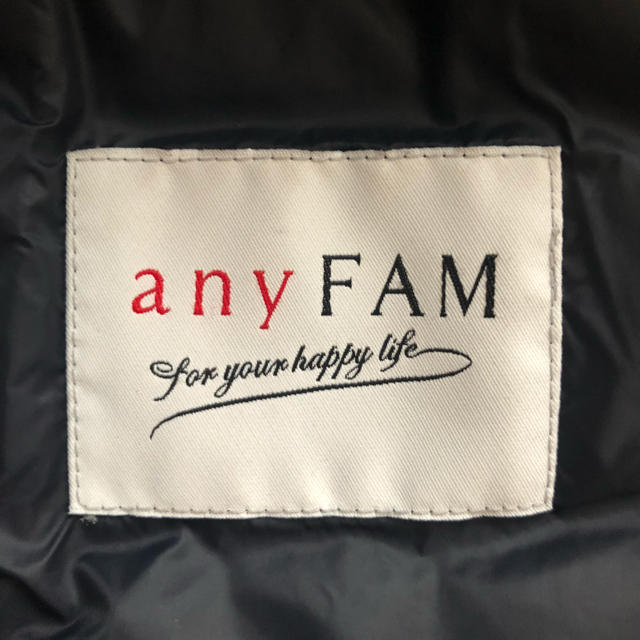 anyFAM(エニィファム)の美品ダウンベスト☆anyFAM レディースのジャケット/アウター(ダウンベスト)の商品写真
