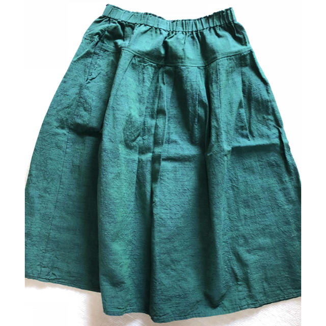 ◽️ヤンマ産業タックスカート.会津木綿（1回着用） レディースのスカート(ロングスカート)の商品写真