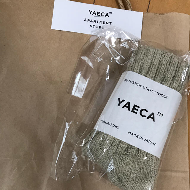 YAECA(ヤエカ)のおぐ様専用yaecaヤエカ★コットンシルクソックス レディースのレッグウェア(ソックス)の商品写真