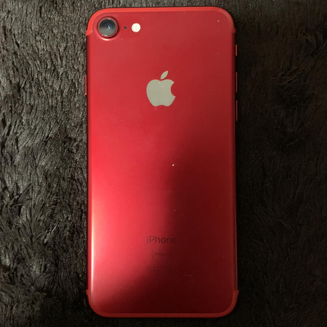 Apple(アップル)のiPhone7 RED 256GB  スマホ/家電/カメラのスマートフォン/携帯電話(スマートフォン本体)の商品写真