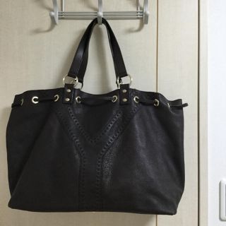 サンローラン(Saint Laurent)の【YSL】レザーリバーシブルトート／ブラウン✖️ブロンズ✨お値下げ‼️(トートバッグ)