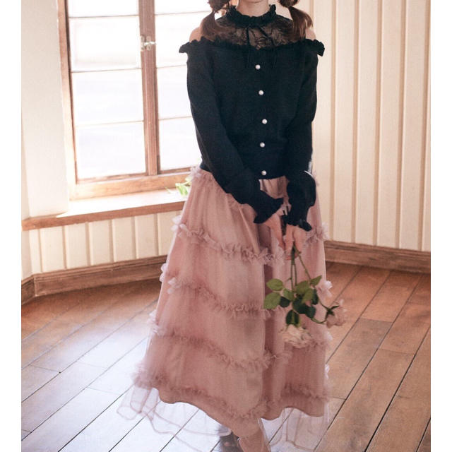 Ank Rouge(アンクルージュ)のアンクルージュ♡マキシスカート レディースのスカート(ロングスカート)の商品写真