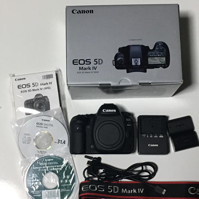 Canon(キヤノン)のCANON 5D markⅣ スマホ/家電/カメラのカメラ(デジタル一眼)の商品写真