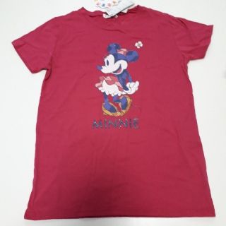 シマムラ(しまむら)のディズニーTシャツ　ミニー(Tシャツ(半袖/袖なし))