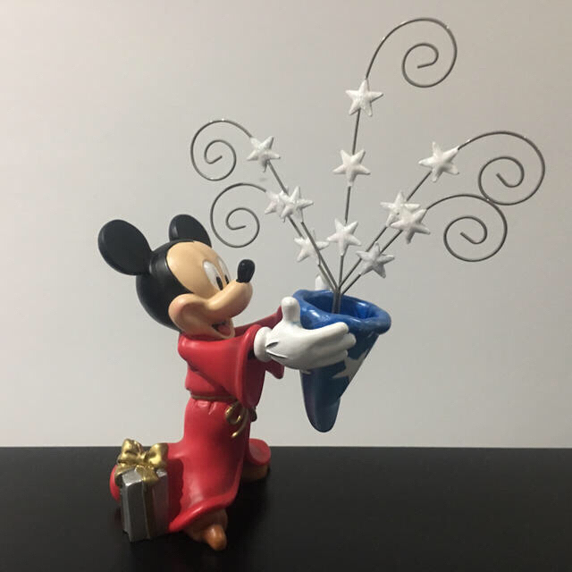 Disney(ディズニー)のフォトスタンド、カードホルダー、ミッキー、Mickey エンタメ/ホビーのおもちゃ/ぬいぐるみ(キャラクターグッズ)の商品写真