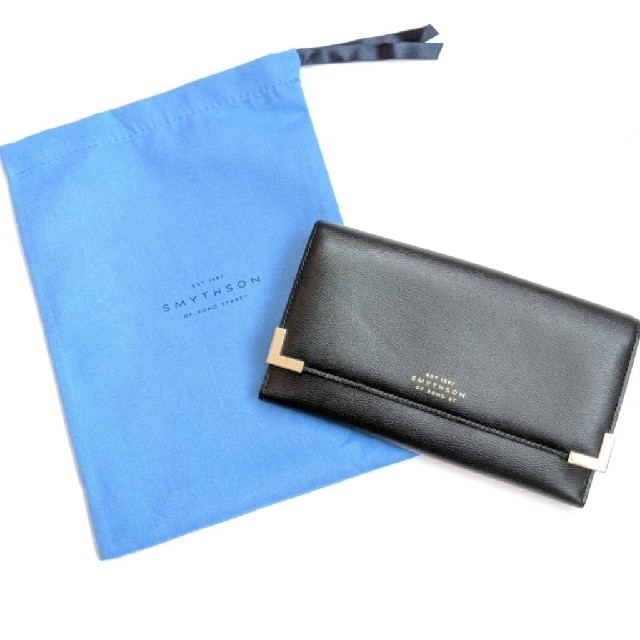 【新品】SMYTHSON スマイソン グロブナー 長財布 ブラック 黒