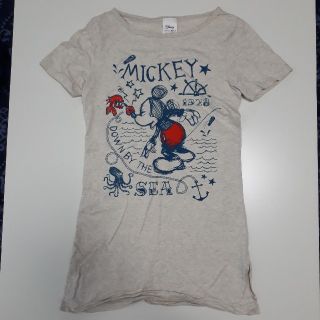 ベルメゾン(ベルメゾン)のミッキーTシャツ　ワンピース(Tシャツ(半袖/袖なし))