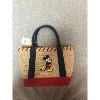 Disney - 新品ACCOMMODE ディズニー ミッキー ワッペン カゴ Disney - 新品ACCOMMODE ディズニー ミッキー ワッペン カゴ