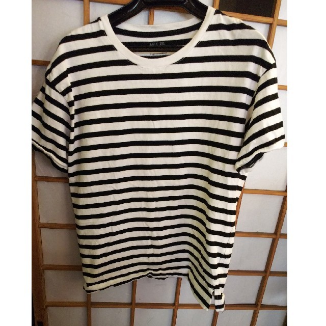 GU(ジーユー)のGU　ボーダーTシャツ メンズのトップス(Tシャツ/カットソー(半袖/袖なし))の商品写真
