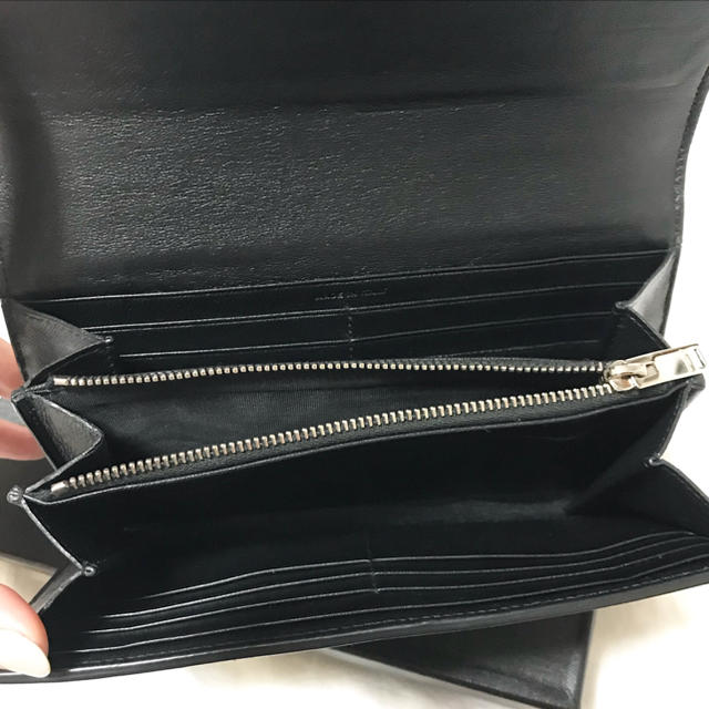 Saint Laurent(サンローラン)のサンローラン♥︎ロングウォレット クロコダイル型押し★追跡付き送料込み レディースのファッション小物(財布)の商品写真