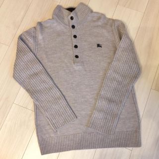 バーバリーブラックレーベル(BURBERRY BLACK LABEL)のバーバリーブラックレーベル ニット グレー 秋冬(ニット/セーター)