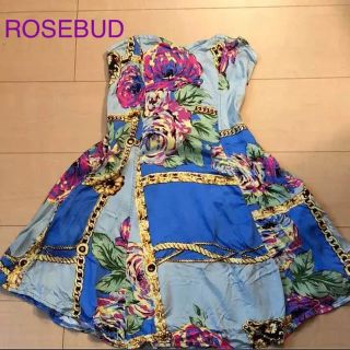 ローズバッド(ROSE BUD)の新品未使用 ROSEBUD ワンピース(ミニワンピース)