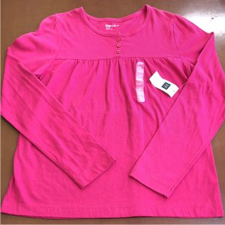 ギャップ(GAP)の新品 ギャップ カットソー ピンク 長T GAP(Tシャツ/カットソー)