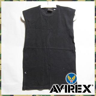 アヴィレックス(AVIREX)の入手困難！AVIREX デイリーノースリーブTシャツ ブラック　Mサイズ(Tシャツ/カットソー(半袖/袖なし))