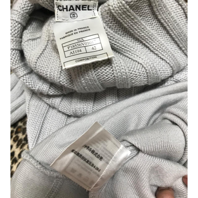 超美品★CHANEL ココマーク  セーター タートル ニット シャネル 3