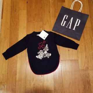 ベビーギャップ(babyGAP)の90 ディズニーコラボ　チュニック　セーター(ニット)