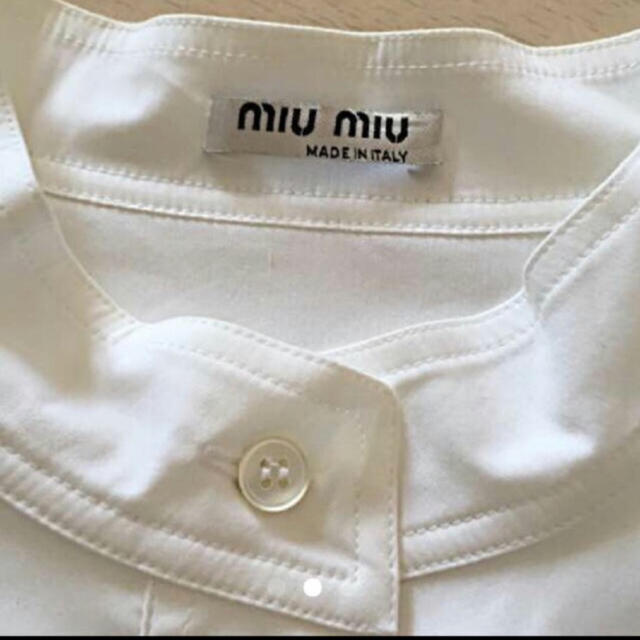miumiu(ミュウミュウ)のMIUMIU シャツブラウス レディースのトップス(シャツ/ブラウス(長袖/七分))の商品写真