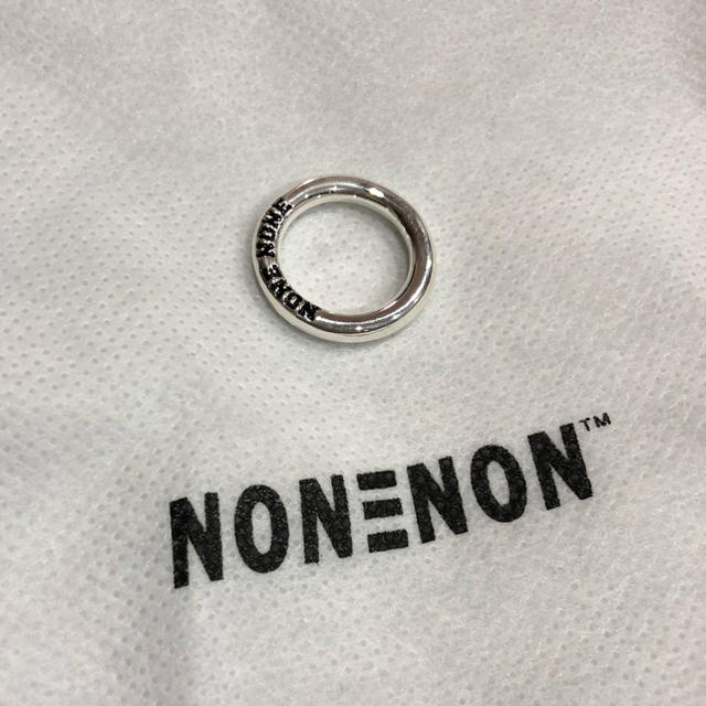 NONENON シルバーリング Mサイズ レディースのアクセサリー(リング(指輪))の商品写真