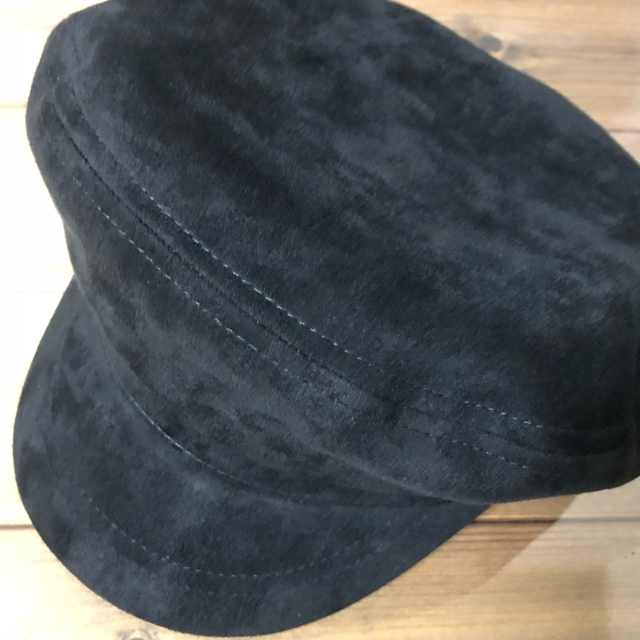 Ungrid(アングリッド)のungrid 今季 新品タグ付き フェイクスウェードマリンキャップ レディースの帽子(キャスケット)の商品写真