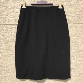 ヨーガンレール(Jurgen Lehl)の美品 ヨーガンレール スカート黒 ブラック(ひざ丈スカート)