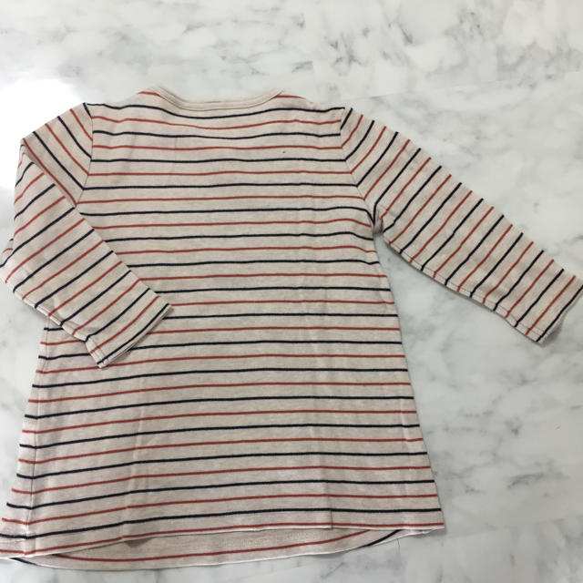 MUJI (無印良品)(ムジルシリョウヒン)の無印 チュニックワンピ キッズ/ベビー/マタニティのキッズ服女の子用(90cm~)(ワンピース)の商品写真