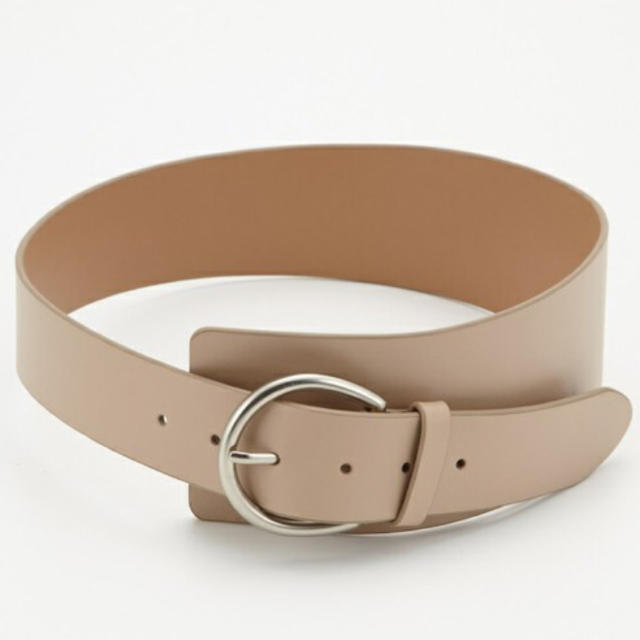 Shel'tter ORIGINAL(シェルターオリジナル)のRIM.ARK CROSSED LEATHER BELT レディースのファッション小物(ベルト)の商品写真