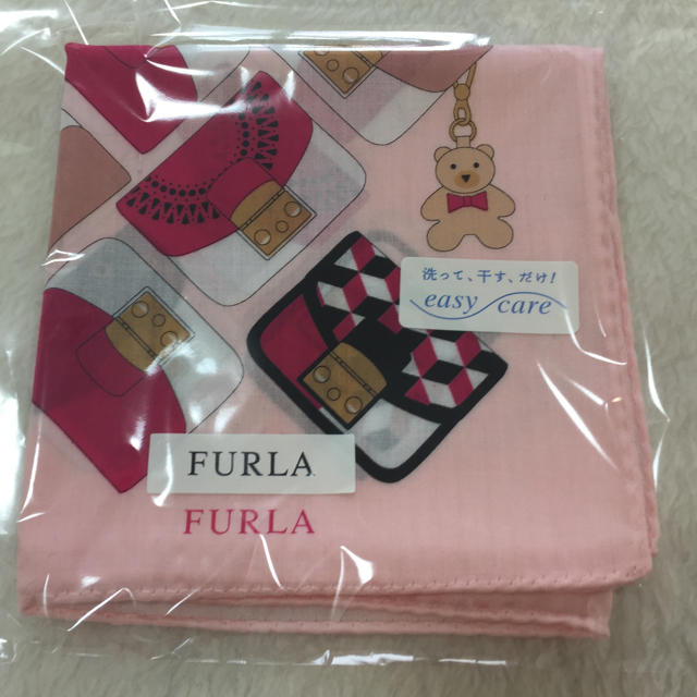 Furla(フルラ)のFURLAのかわいいハンカチ(新品、未使用) レディースのファッション小物(ハンカチ)の商品写真