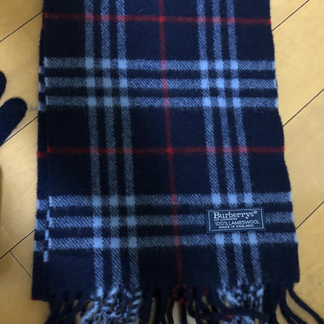 BURBERRY(バーバリー)のバーバリー☆★Burberry☆マフラー ニット帽 手袋 3点セット☆子供 キッズ/ベビー/マタニティのこども用ファッション小物(マフラー/ストール)の商品写真