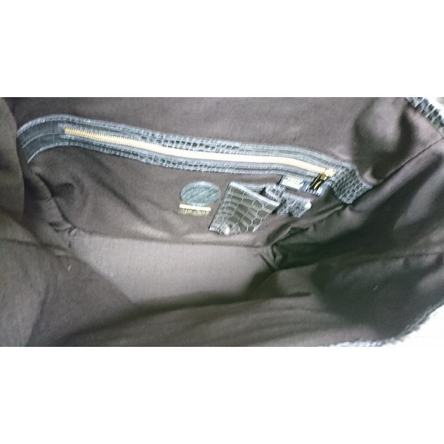 Orobianco(オロビアンコ)のオロビアンコ クロコダイル レザー 型押し 希少 バッグ おまけ付き メンズのバッグ(ビジネスバッグ)の商品写真