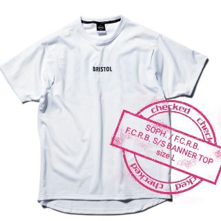 エフシーアールビー(F.C.R.B.)の17AW.　FCRB バナートップ　Lサイズ (Tシャツ/カットソー(半袖/袖なし))