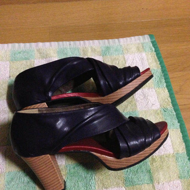 FELISSIMO(フェリシモ)の再値下げパープルヒール24ｃｍフェリシモ レディースの靴/シューズ(ハイヒール/パンプス)の商品写真
