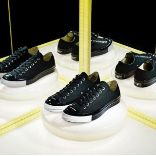 アンダーカバー(UNDERCOVER)のundercover converse 28.5 ブラック(スニーカー)