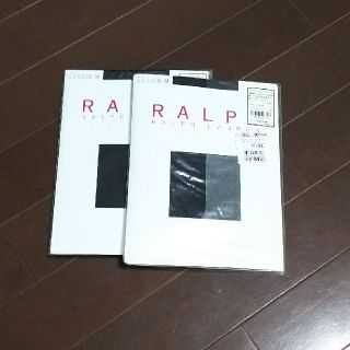 ラルフローレン(Ralph Lauren)のラルフローレン パンストブラック2足(ソックス)