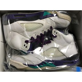 ナイキ(NIKE)のjordan 5 ジョーダン grape グレープ fresh prince (スニーカー)