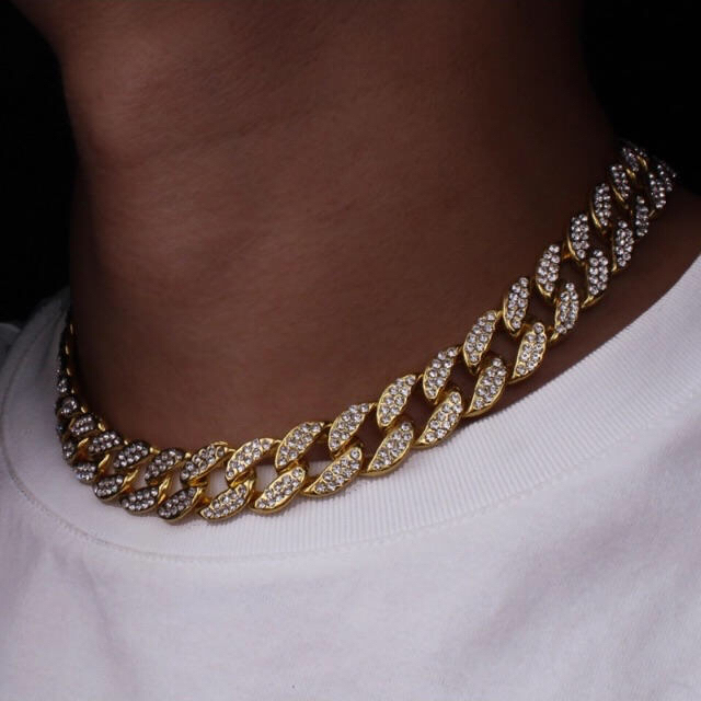 メッキ ネックレス miami cuban link chain  メンズのアクセサリー(ネックレス)の商品写真