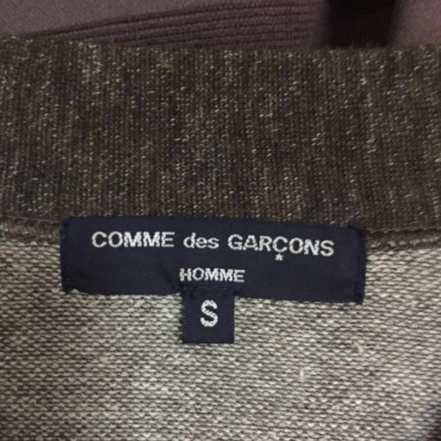 COMME des GARCONS(コムデギャルソン)のコムデギャルソン オム パッチワークカーディガン ニット ジャケットコートに メンズのトップス(カーディガン)の商品写真