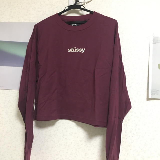 STUSSY(ステューシー)のSTUSSY ロゴトップス レディースのトップス(Tシャツ(長袖/七分))の商品写真