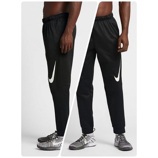 ナイキ(NIKE)のNIKE THERMA-FIT スウェットパンツ M テーパード パンツ 黒(その他)