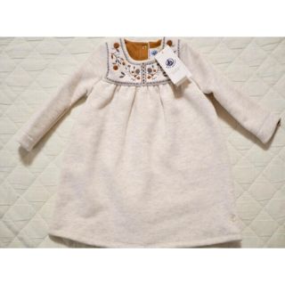 プチバトー(PETIT BATEAU)のyam様専用 プチバトー スウェットワンピース(ワンピース)