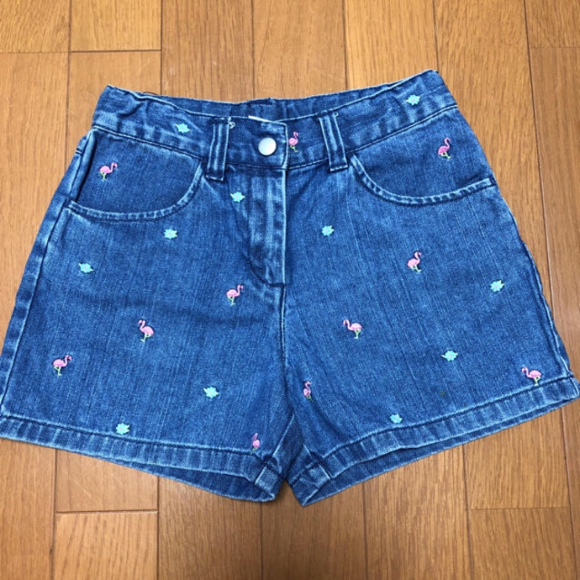 Ralph Lauren(ラルフローレン)のdoriさま専用です！RALPH LAURENニット フラミンゴショートパンツ キッズ/ベビー/マタニティのキッズ服女の子用(90cm~)(ニット)の商品写真