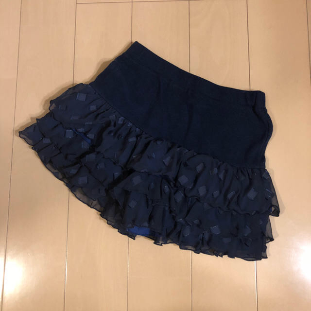 ANNA SUI mini(アナスイミニ)の週末お値下げ♡美品♡ ANNA SUImini 130 キッズ/ベビー/マタニティのキッズ服女の子用(90cm~)(スカート)の商品写真