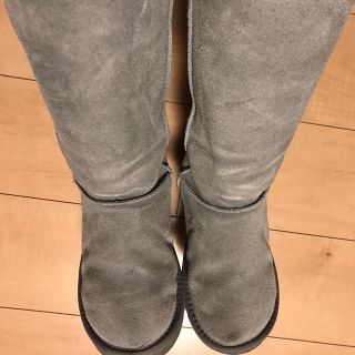 アグ(UGG)のアグ UGGシープスキンブーツ 23.5 グレー(ブーツ)