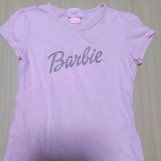 バービー(Barbie)のTシャツ　Barbie　S　ピンク(Tシャツ(半袖/袖なし))