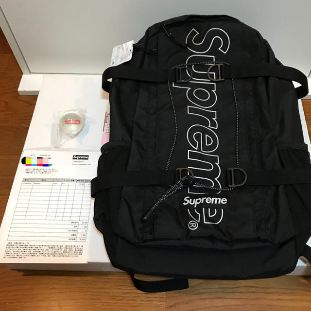 Supreme Backpack Black シュプリーム バックパックのサムネイル