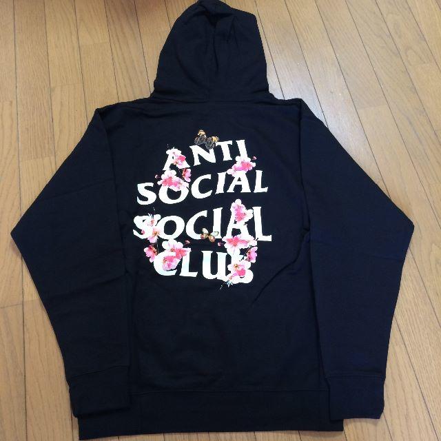 ANTI SOCIAL SOCIAL CLUB Kkoch パーカー 黒 1